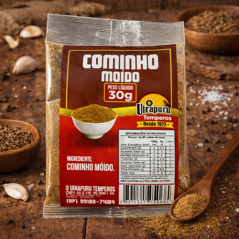 Cominho Moído 30g