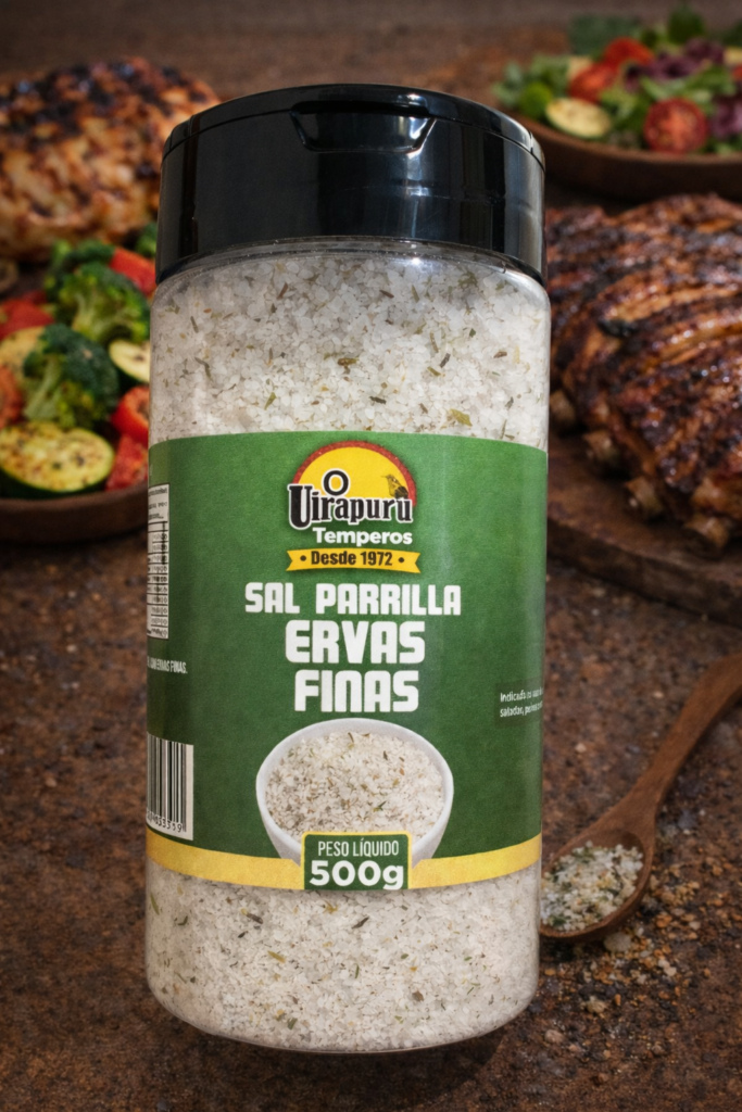 Sal Parrila com Ervas Finas 500g Pote
