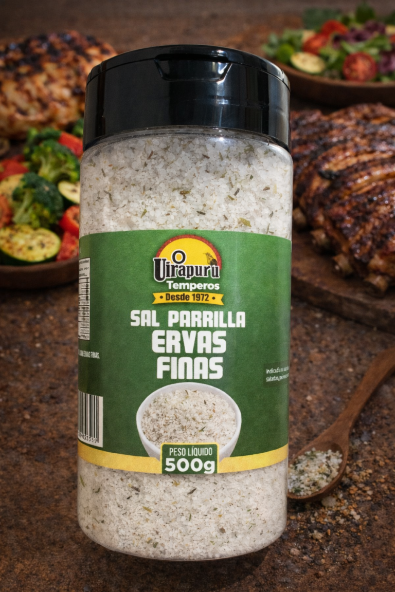 Sal Parrila com Ervas Finas 500g Pote