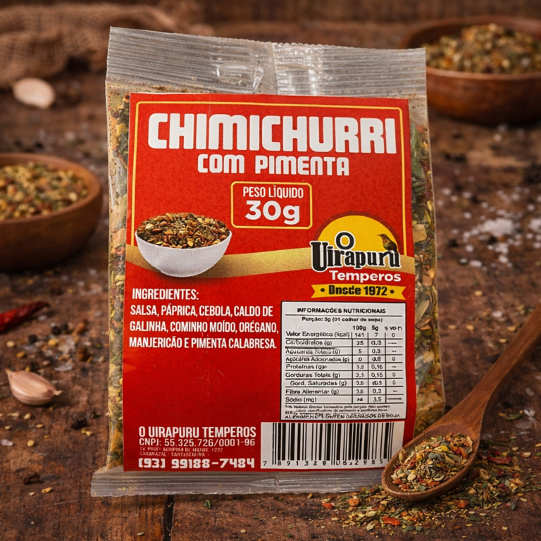 Chimichurri com Pimenta 30g