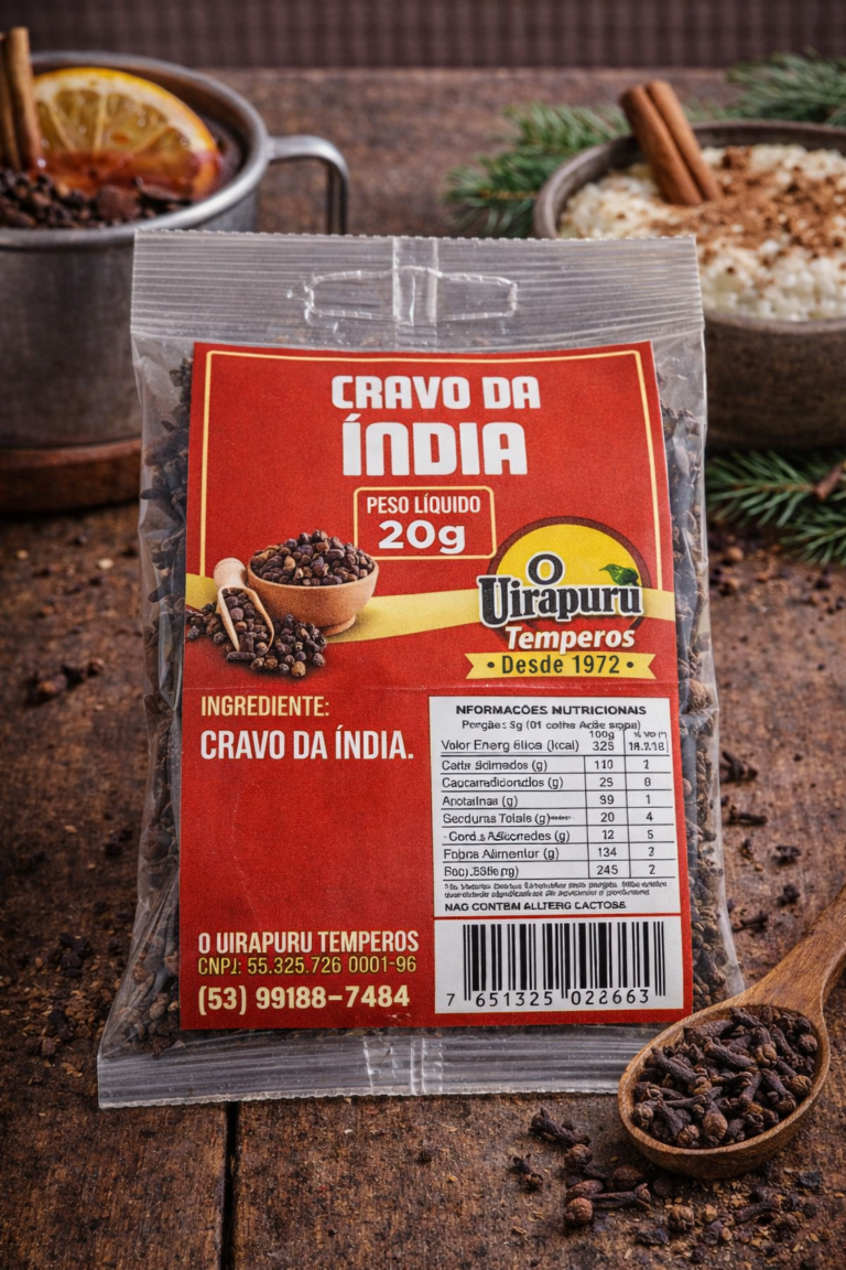 Cravo-da-Índia O Uirapuru Temperos