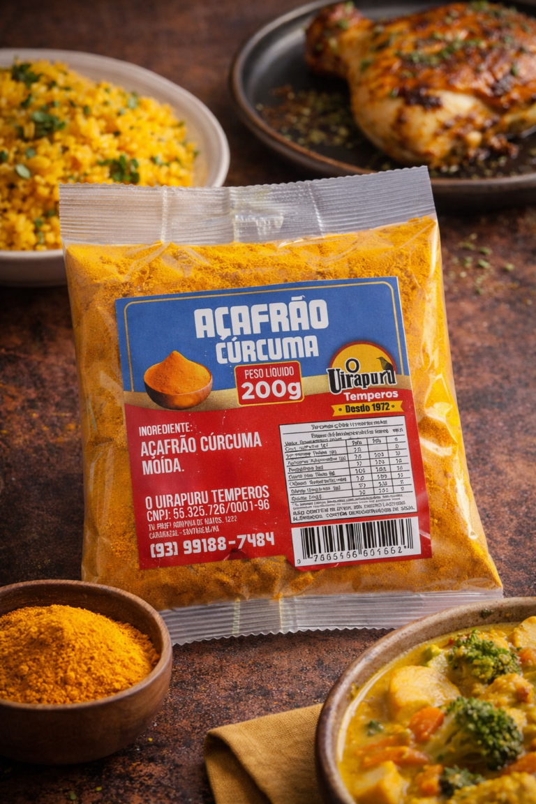 Curcuma Açafrão 200g