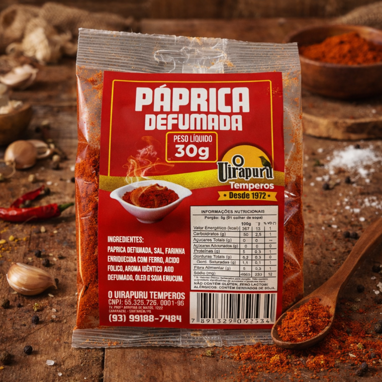 Paprica Defumada 30g