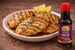 Frango Grelhado ao Molho Inglês O Uirapuru Temperos