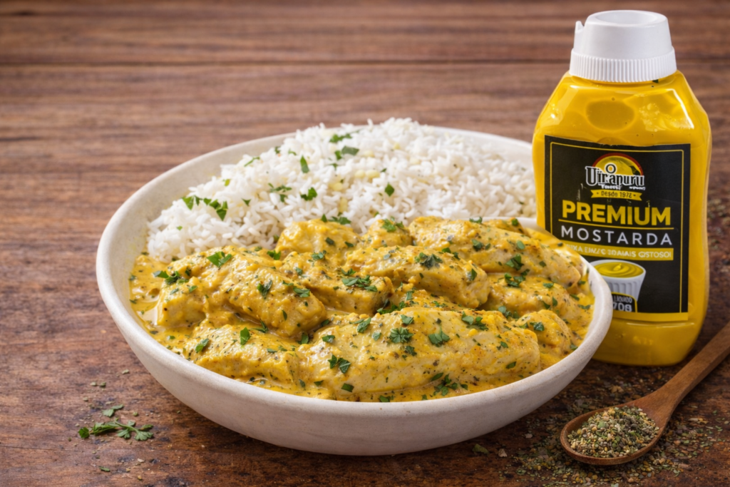 🍗 Frango Cremoso com Mostarda Premium O Uirapuru Temperos