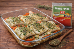 🐟 Peixe Assado com Ervas Finas O Uirapuru Temperos