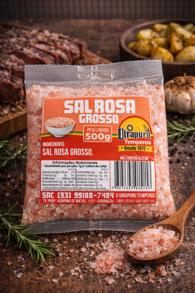 Sal Rosa Grosso 500g
