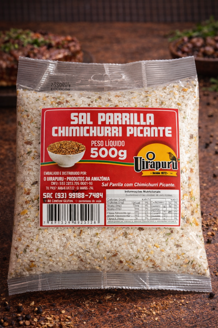 Sal Parrilla com Chimichurri Picante 500g