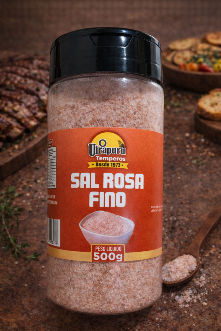 Sal Rosa Fino 500g Pote