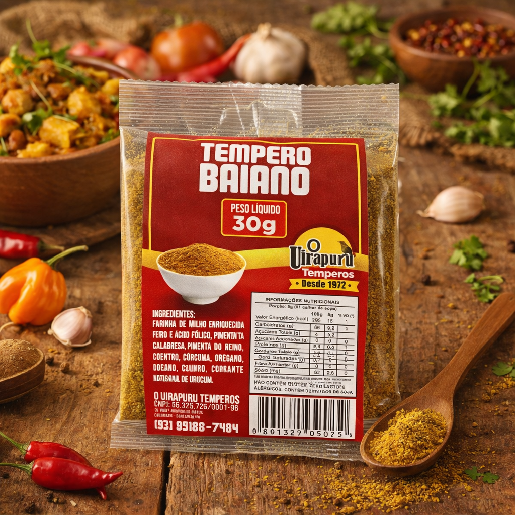 Tempero Baiano 30g