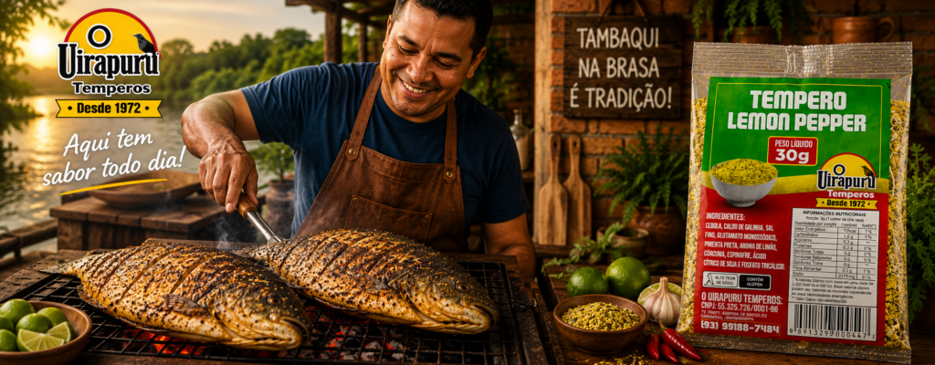 Aquele peixe na brasa.